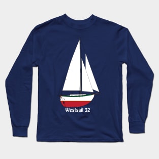 Westsail 32 Sailboat Long Sleeve T-Shirt